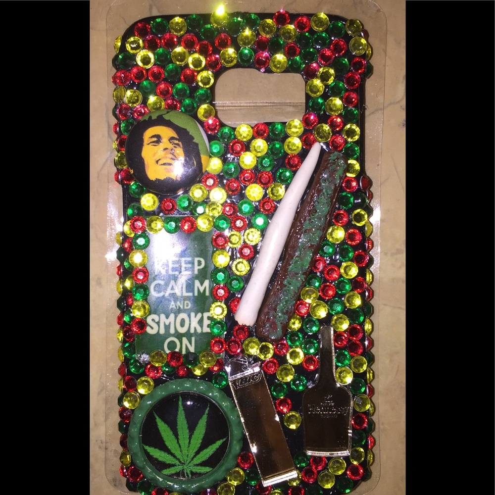 Bob Marley Lifestyle Bling Phone Case